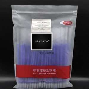 Rayadores Térmicos Azules Delgados para Calzado (Paquete 100 Piezas)