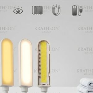 Lámpara LED Industrial Bicolor Modelo 820 | Luz Blanca y UV 395nm