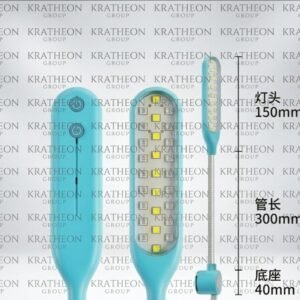 Lámpara LED Táctil Industrial Modelo L1 Max | Bicolor Luz Blanca y UV 395nm